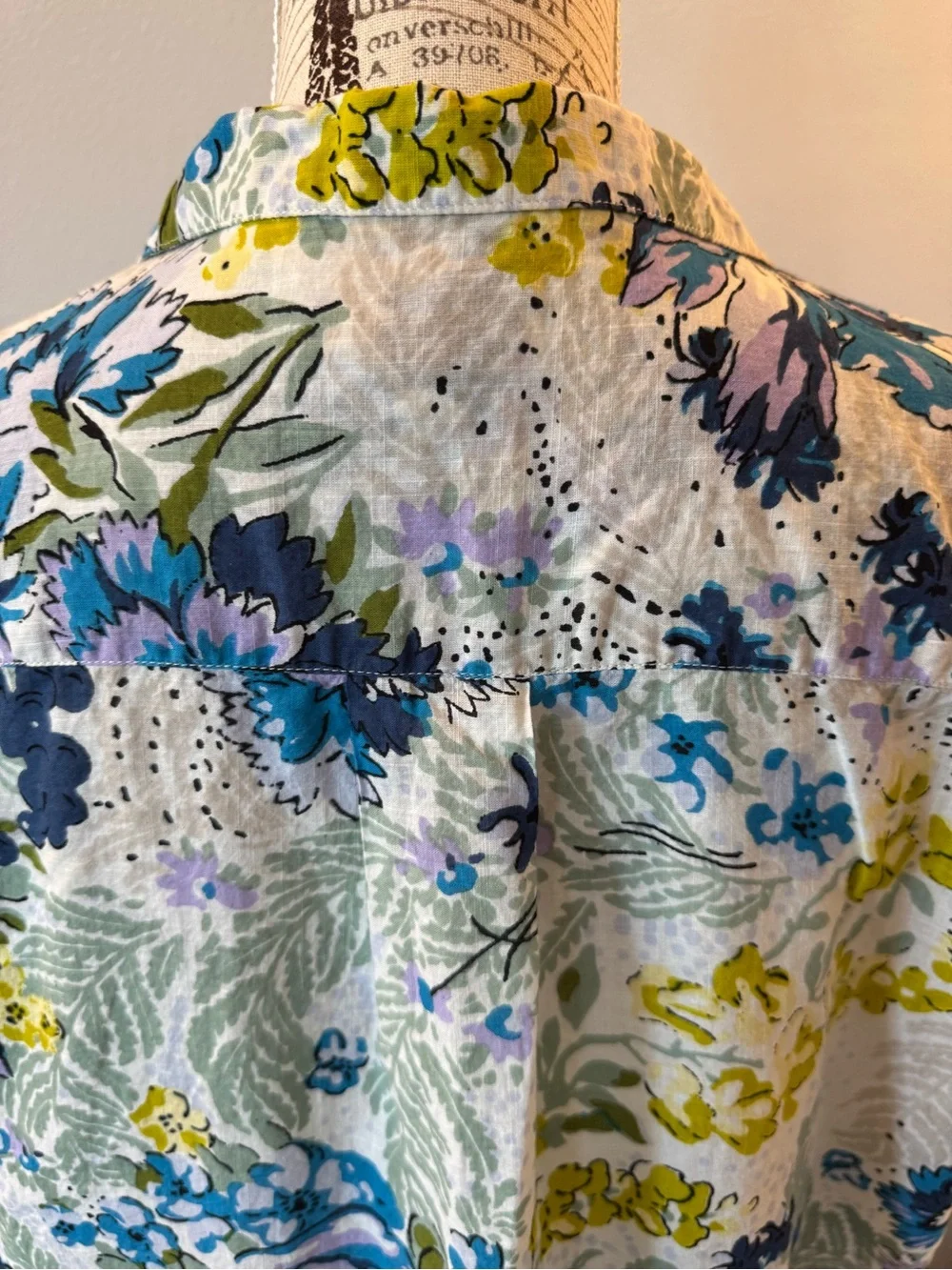 Anthropology Linen Top
